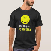 Wees blij met Algebra T-shirt (Voorkant)
