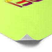 Wees blij met Alien, Abstract Poster (Hoek)