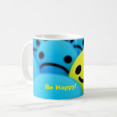 Wees blij met de Mok. Koffiemok (Voorkant links)