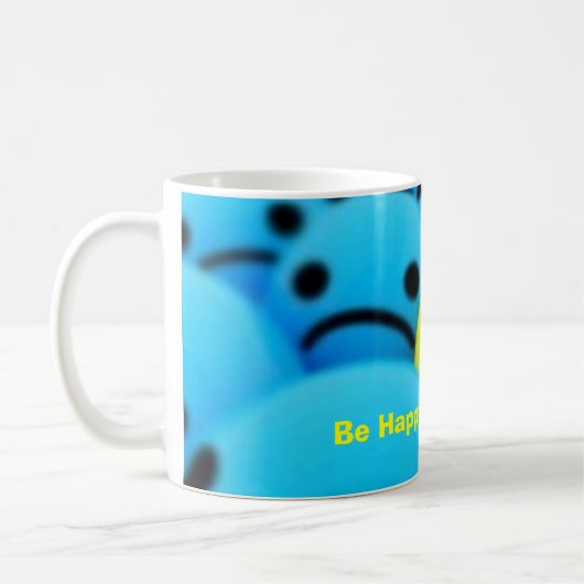 Wees blij met de Mok. Koffiemok (Links)