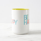 Wees blij met de Mok voor tweetone koffie (Center)