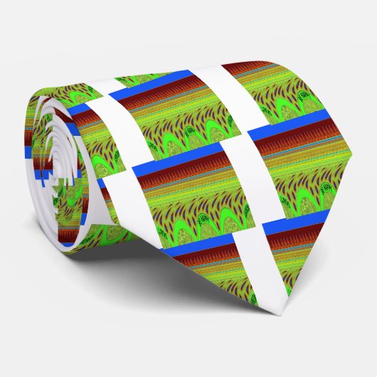 Wees blij met een fijne dag stropdas (Opgerold)