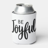 Wees blij met evangelie beelden Christelijk esthet Blikjeskoeler (Blikje Voorkant)