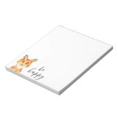 Wees blij met Fox Notitieblok (Linkerzijde)