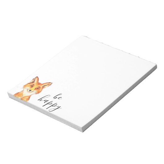 Wees blij met Fox Notitieblok (Linkerzijde)