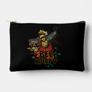Wees blij met kleurrijke bijen en bloemen etui