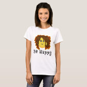Wees blij met Rasta Mon Dreadlocks T-shirt (Voorkant volledig)