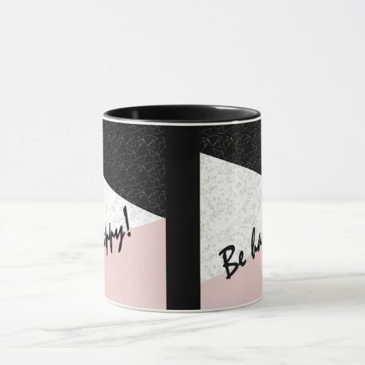 Wees blij! mok (Midden)