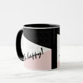 Wees blij! mok (Voorkant links)