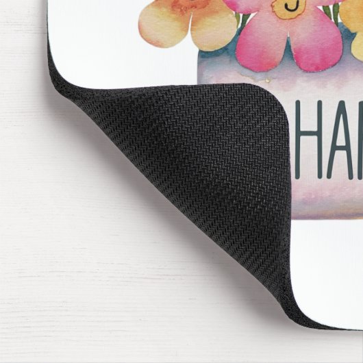 Wees blij muismat (Hoek)