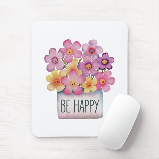 Wees blij muismat (Met muis)