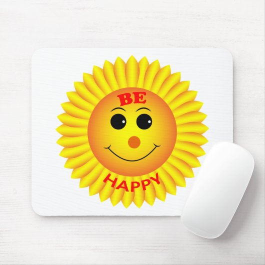 Wees blij muismat (Met muis)