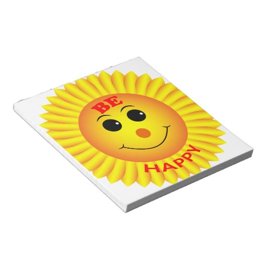 Wees blij notitieblok (Schuin)