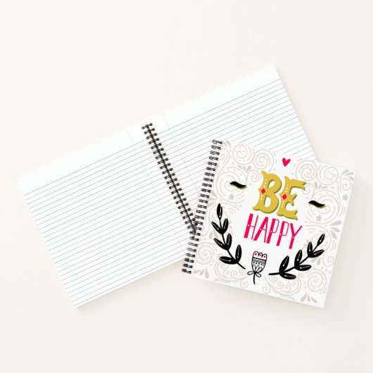 Wees blij notitieboek (Binnen)