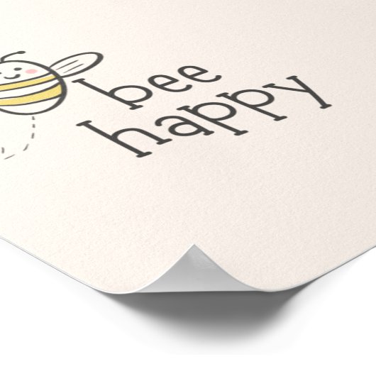 Wees blij poster (Hoek)