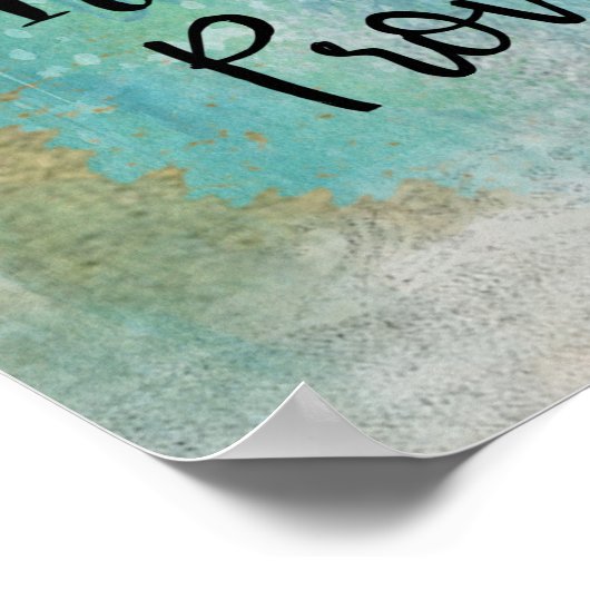 Wees blij poster (Hoek)