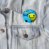 Wees blij! ronde button 5,7 cm (In situ)