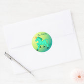 Wees blij ronde sticker (Envelop)