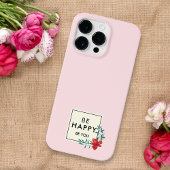Wees blij Schattige Bloemen Delicate Poppy Bloom A Case-Mate iPhone Case