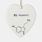 Wees blij! Serotonine Keramisch Ornament (Rechts)