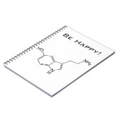 Wees blij! Serotonine-laptop Notitieboek (Linkerzijde)