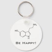 Wees blij! Serotonine Sleutelhanger (Voorkant)