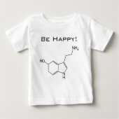 Wees blij! Serotonine-T-shirt (Voorkant)