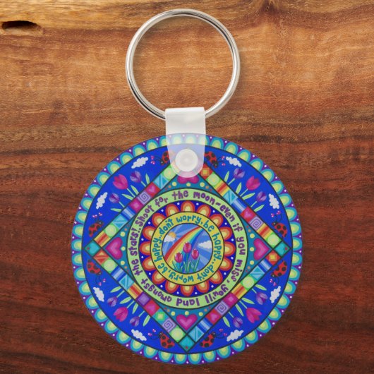 Wees blij sleutelhanger (Voorkant)