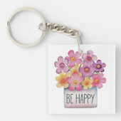 Wees blij sleutelhanger (voorkant)