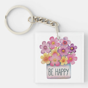 Wees blij sleutelhanger
