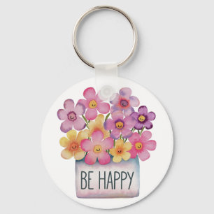 Wees blij sleutelhanger