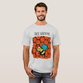 Wees blij! t-shirt (Voorkant volledig)