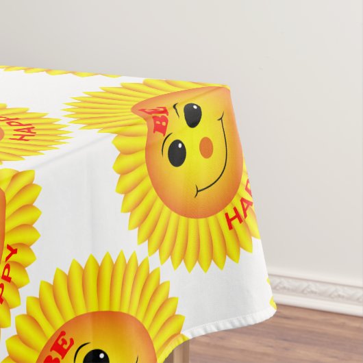 Wees blij tafelkleed (Voorbeeld)