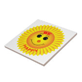 Wees blij tegeltje (Zijkant)