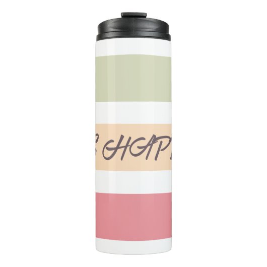 Wees blij Thermische Tumbler Thermosbeker (Voorkant)