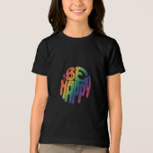 Wees blij Tri-Blend shirt (Voorkant)