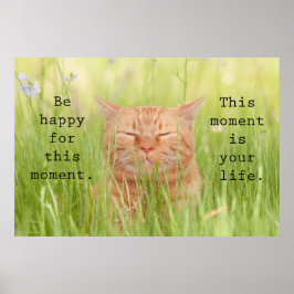 Wees blij voor dit moment poster