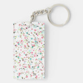 "Wees blij. Wees helder. Ben jij." Ik citeer  stip Sleutelhanger (achterkant)