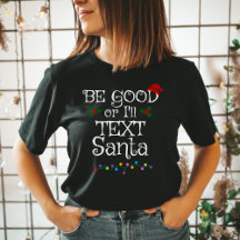 Wees braaf of ik sms Sint