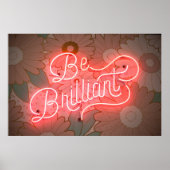 Wees briljant poster (Voorkant)