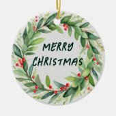 Wees Cadeau, als een kerstcadeau Keramisch Ornament (Voorkant)