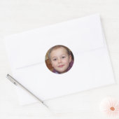 Wees Cadeau Ronde Sticker (Envelop)