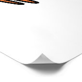 Wees Clawsome Funny Positive Crab Pun Poster (Hoek)