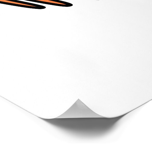 Wees Clawsome Funny Positive Crab Pun Poster (Hoek)