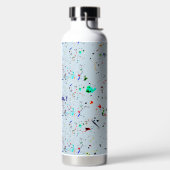 Wees Cool Abstract Patroon Aangepast Waterfles (Links)