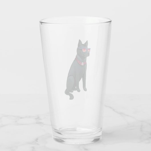 Wees cool bier glas (Achterkant)