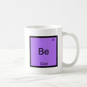 Wees Cool Chemie Element Symbool Grappig Koffiemok