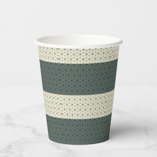 Wees cool draag Groen Papieren Bekers (Achterkant)