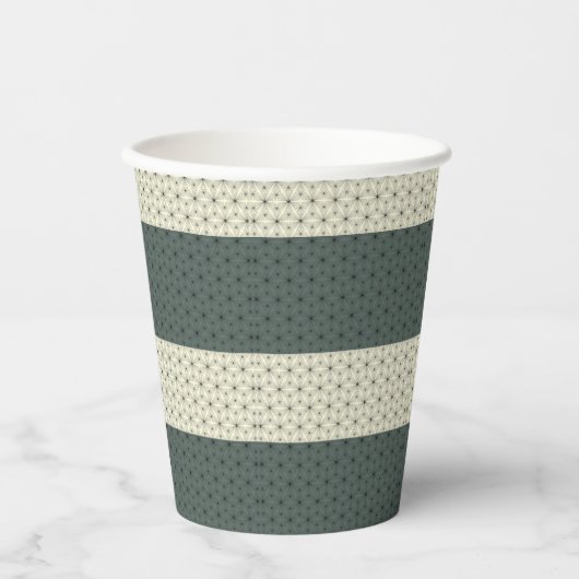 Wees cool draag Groen Papieren Bekers (Voorkant)