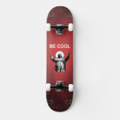 Wees Cool Jesus Skateboard. Persoonlijk Skateboard (Voorkant)